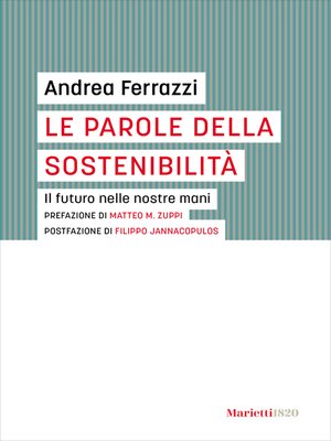 cover image of Le parole della sostenibilità